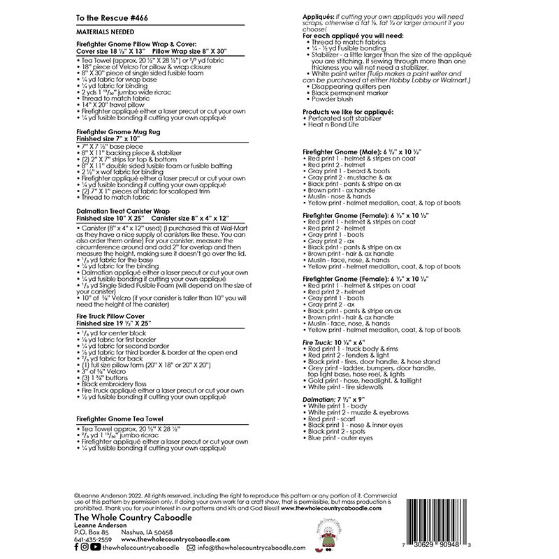 To The Rescue Pattern 4 To The Rescue Pattern - Image 2