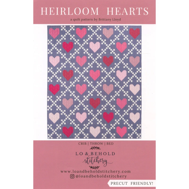 Heirloom Hearts Quilt Pattern 3 Heirloom Hearts Quilt Pattern