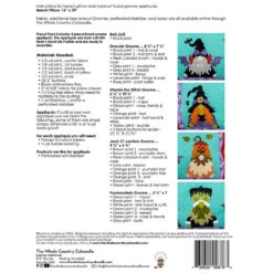 Spooky Time Gnomes Bench Pillow Precut Pack -Crafty Haven 12f49661 e69a 3e1e bd3b e3888e629880