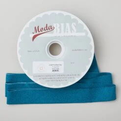 Thatched Bias Binding 20 Yard Spool - Turquoise