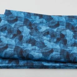 Crescent - Textured Arcs Navy 108" Wide 3 Yard Cut