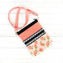 Caitlyn Crossbody Tote Bag Kit - Zippity-Do-Done™ Black