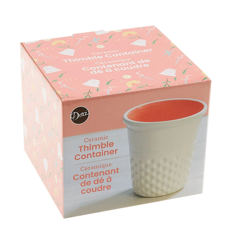 Thimble Container - Coral 6 Thimble Container - Coral - Image 4