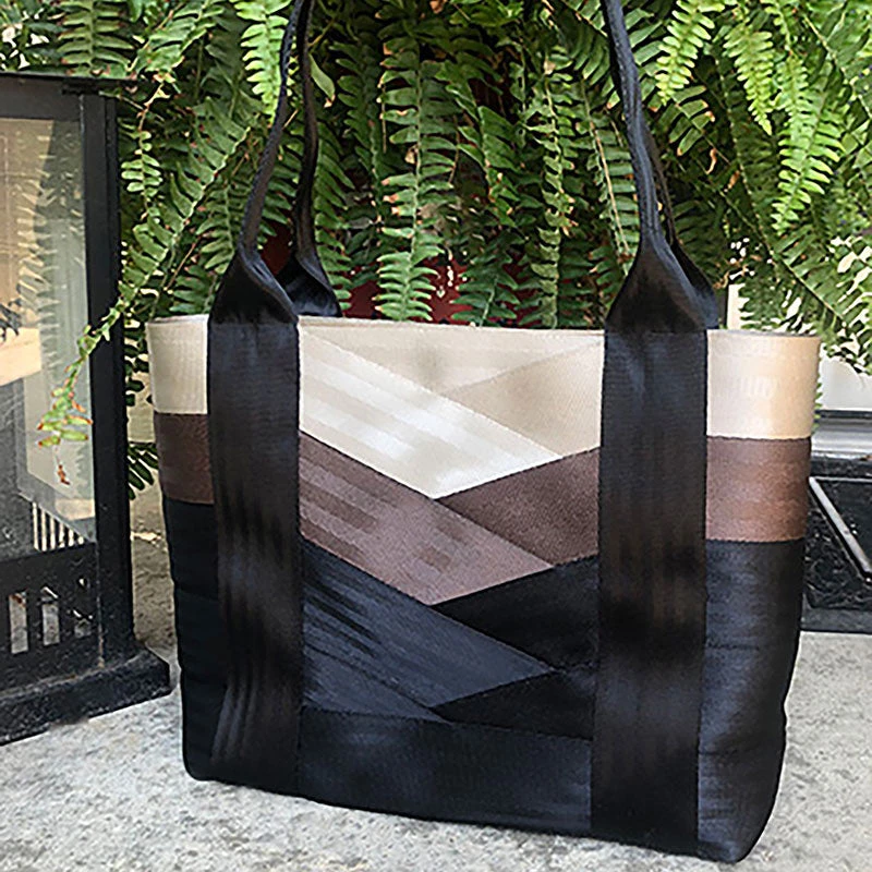 Motor City Tote Seat Belt Kit - Small Barnwood 3 Motor City Tote Seat Belt Kit - Small Barnwood