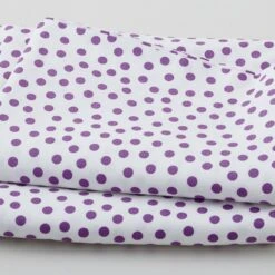 Wilmington Essentials - On The Dot White/Purple 3 Yard Cut