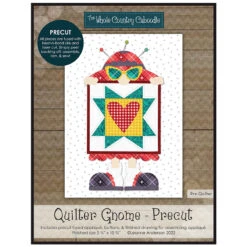 Quilter Gnome Precut Fused Applique Pack