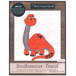 Brontosaurus Precut Fused Applique Pack