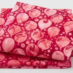 Rainbow Celebration Batiks - Balloons Pink Magenta 5 Yard Cut