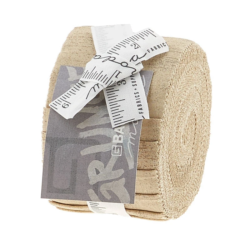 Grunge Basics - Tan Junior Jelly Roll 3 Grunge Basics - Tan Junior Jelly Roll
