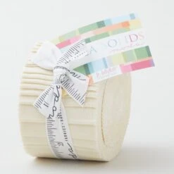 Bella Solids Fig Tree Cream Junior Jelly Roll