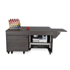 Kangaroo & Joey Sewing Cabinet - Gray 10 Kangaroo & Joey Sewing Cabinet - Gray -Crafty Haven 3e9fbdd5 fb6f 3777 9cff 1337d208a1d9