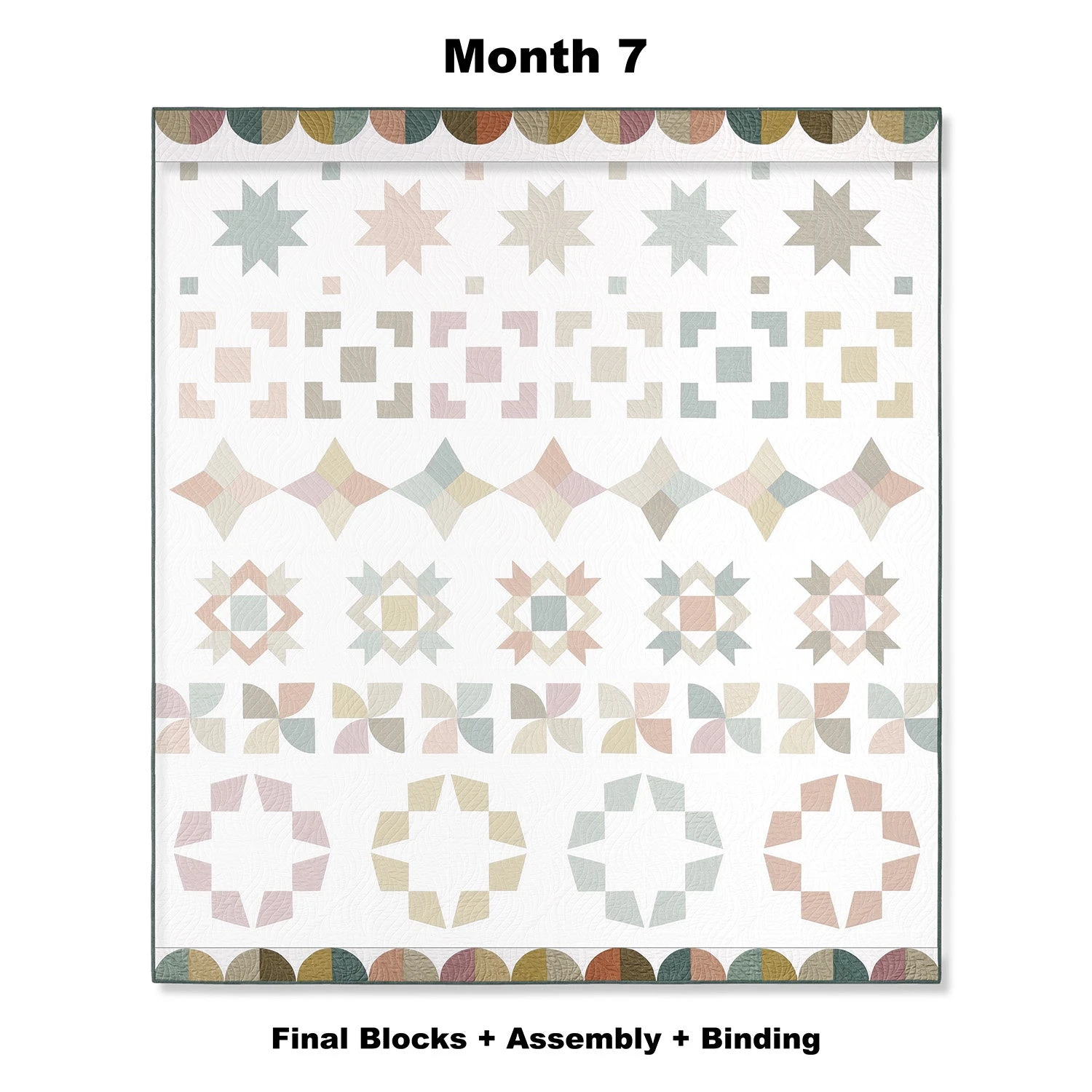 Missouri Star Summer Strolls Triple Play Block Of The Month 13 Missouri Star Summer Strolls Triple Play Block Of The Month - Image 11
