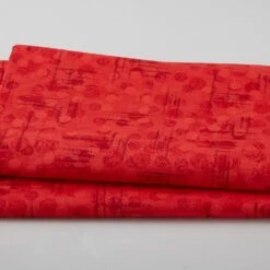 Jot Dot - Dot Texture Red 108" Wide 3 Yard Cut