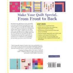 Perfectly Pieced Quilt Backs Book -Crafty Haven 5074dc88 7780 3613 9c39 63c36ad9fdb4