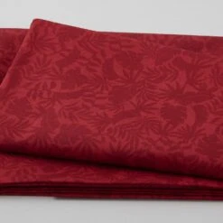 Breezeway Favorites - Mini Palms Dark Red 2 Yd Cut