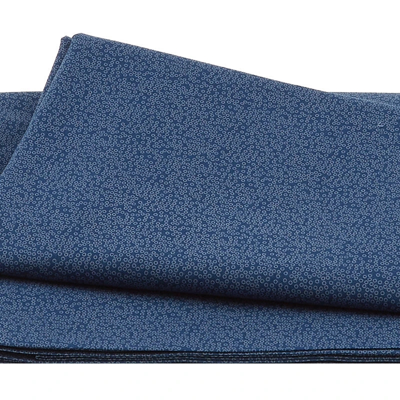 Willow - Tiny Rings Indigo 2 Yard Cut 3 Willow - Tiny Rings Indigo 2 Yard Cut