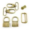 The Double Flip Shoulder Bag Hardware Kit - Antique Brass -Crafty Haven 5991307e c11d 35a0 9f56 ccefabf6e291