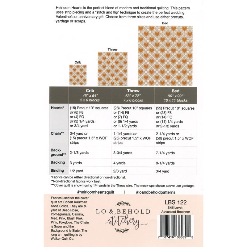 Heirloom Hearts Quilt Pattern 4 Heirloom Hearts Quilt Pattern - Image 2