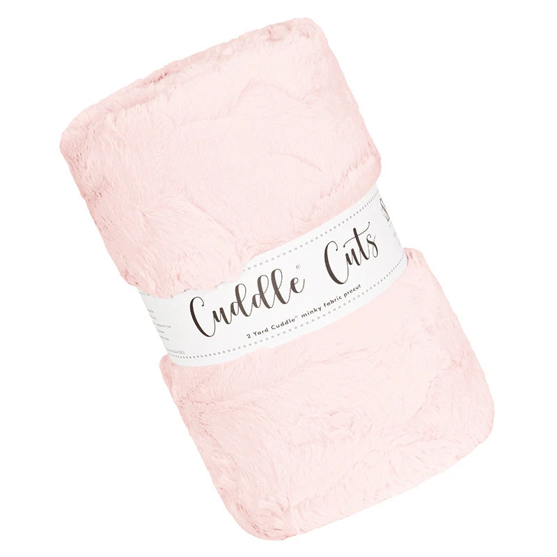 Cuddle® Cuts - Luxe Cuddle® Hide Rosewater 2 Yard Cut 3 Cuddle® Cuts - Luxe Cuddle® Hide Rosewater 2 Yard Cut