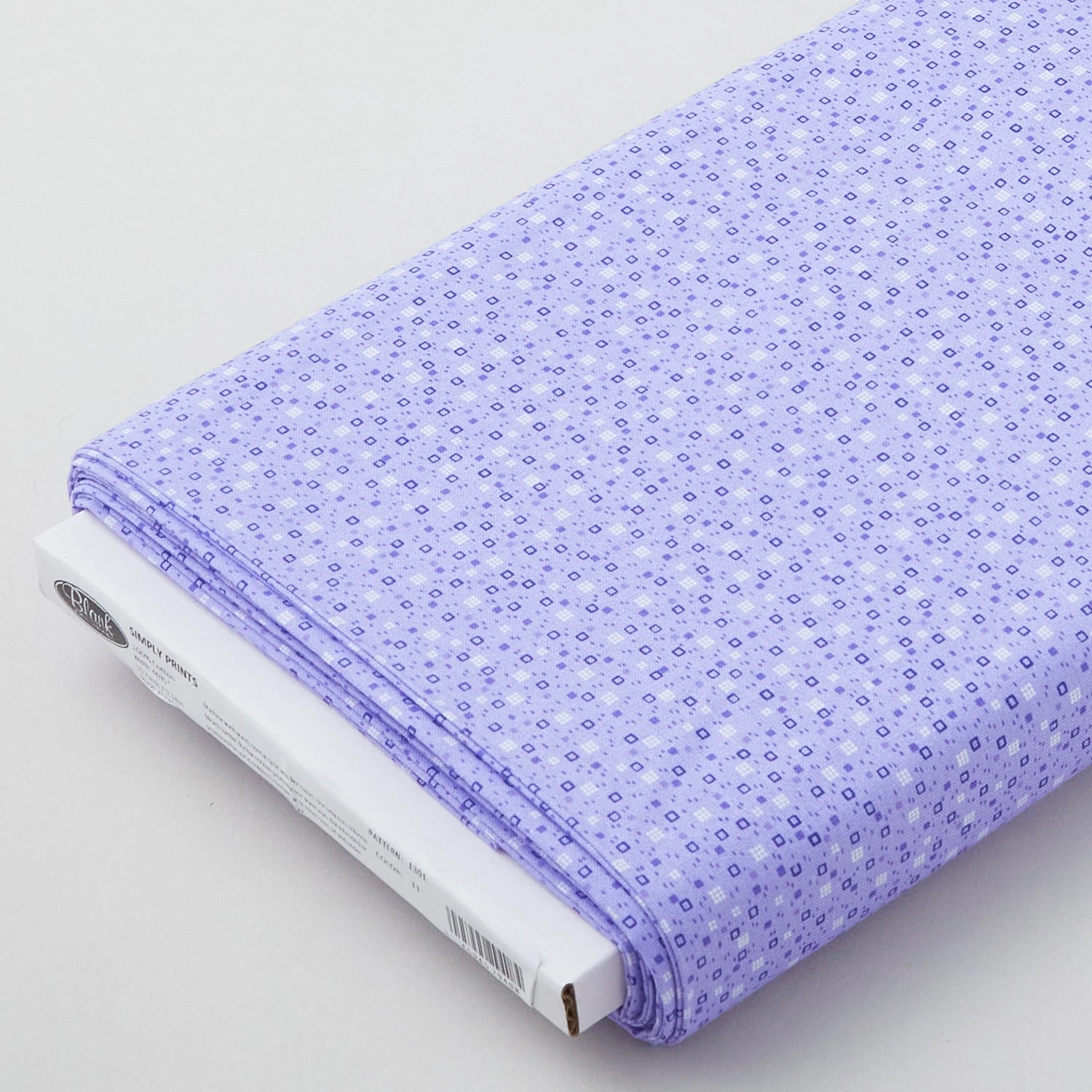 Simply Prints - Small Geometric Periwinkle 10 Yard Bolt 3 Simply Prints - Small Geometric Periwinkle 10 Yard Bolt