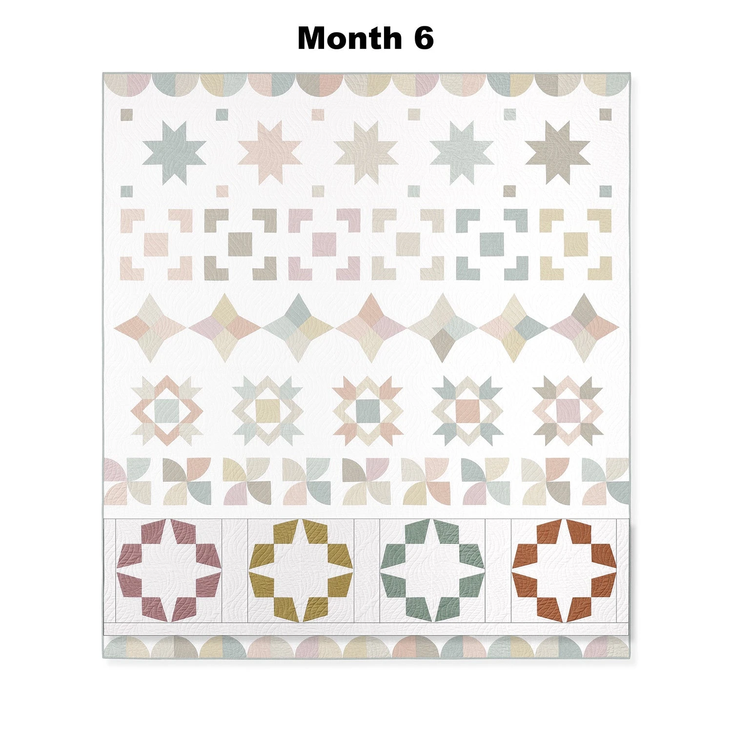 Missouri Star Summer Strolls Triple Play Block Of The Month 12 Missouri Star Summer Strolls Triple Play Block Of The Month - Image 10