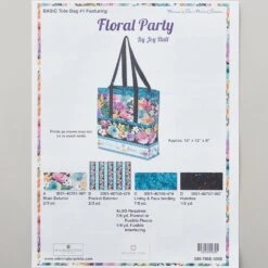 Floral Party Tote Bag Kit -Crafty Haven 71405b5e f5e5 31d6 a19b d0ed6ca5e454 2ee2ae86 9b0c 4e5f 8723 2824d850803b