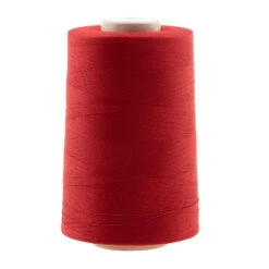 Fiery Red OMNI Thread - 6,000 Yds (poly-wrapped Poly Core)