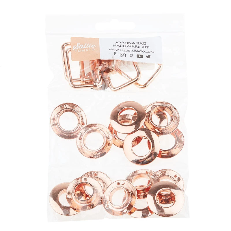 Sallie Tomato Joanna Backpack Hardware Kit - Rose Gold 4 Sallie Tomato Joanna Backpack Hardware Kit - Rose Gold - Image 2