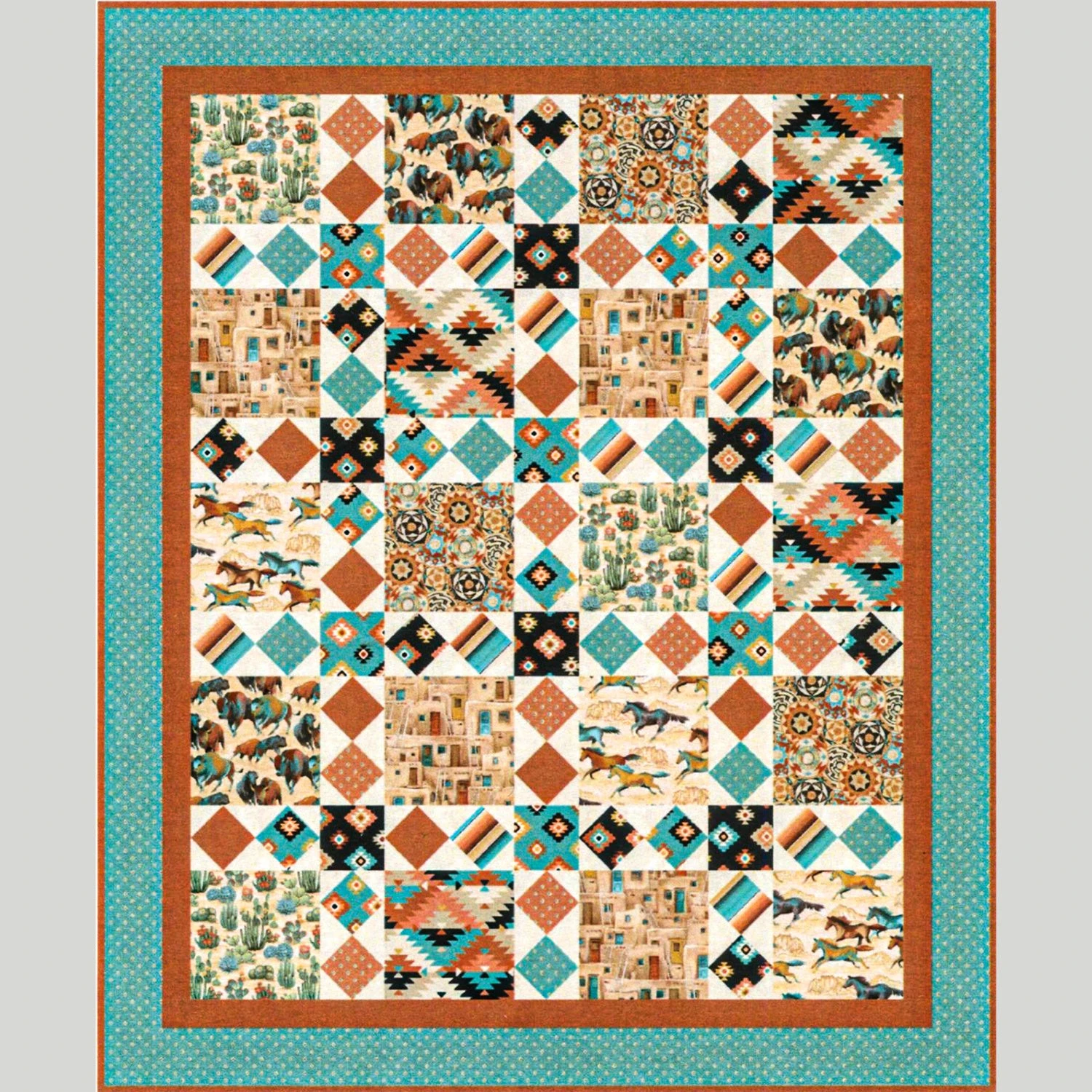 Trail Markers Quilt Kit 3 Trail Markers Quilt Kit