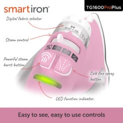 Oliso® TG1600Pro+ Smart Iron® - Pink 12 Oliso® TG1600Pro+ Smart Iron® - Pink -Crafty Haven 7dff4bf7 66fa 3e8e a167 9f04f8ec65d9 9a6df25e 32d0 41c8 aab9 e8aa9ae56b84