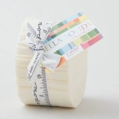 Bella Solids Snow Junior Jelly Roll