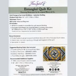 Entangled Round-About Quilt Kit -Crafty Haven 8bd8c50f bb42 3818 8001 655d78068b8b