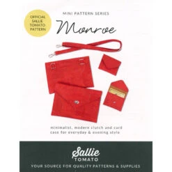 Monroe Clutch And Card Case Kit - Hazelnut Pebble Faux Leather -Crafty Haven 8e7ac4b4 09ab 3936 98c8 908a01afc55d