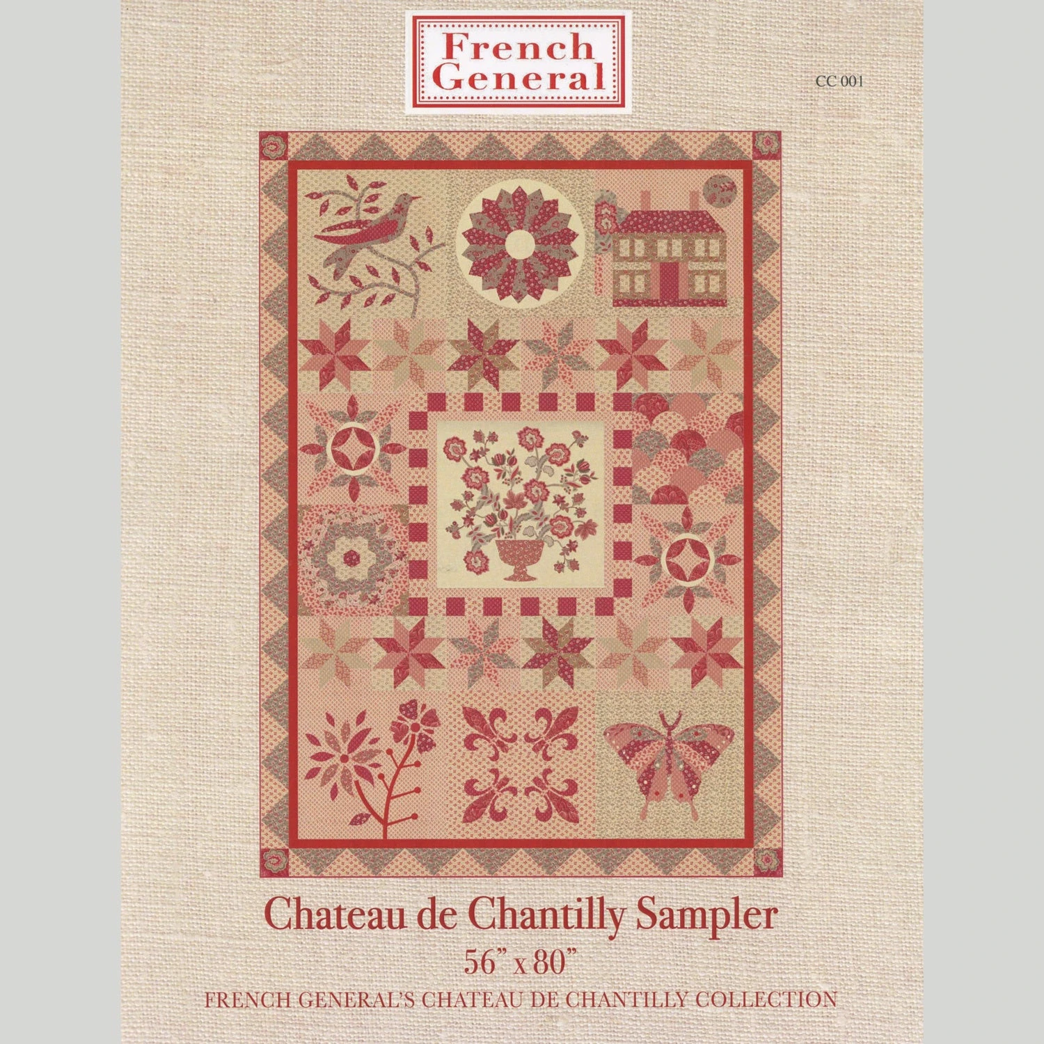 Chateau De Chantilly Sampler Quilt Pattern 3 Chateau De Chantilly Sampler Quilt Pattern