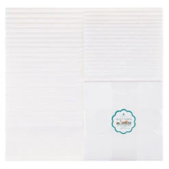 Quilt Town Tossed Missouri Stars White 10" Squares