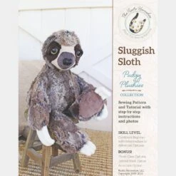 Sluggish Sloth Pudgy Plushies Pattern