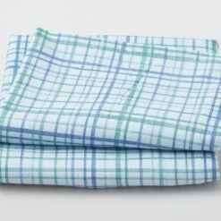 Fresh & Sweet - Plaid Teal 3 Yard Cut