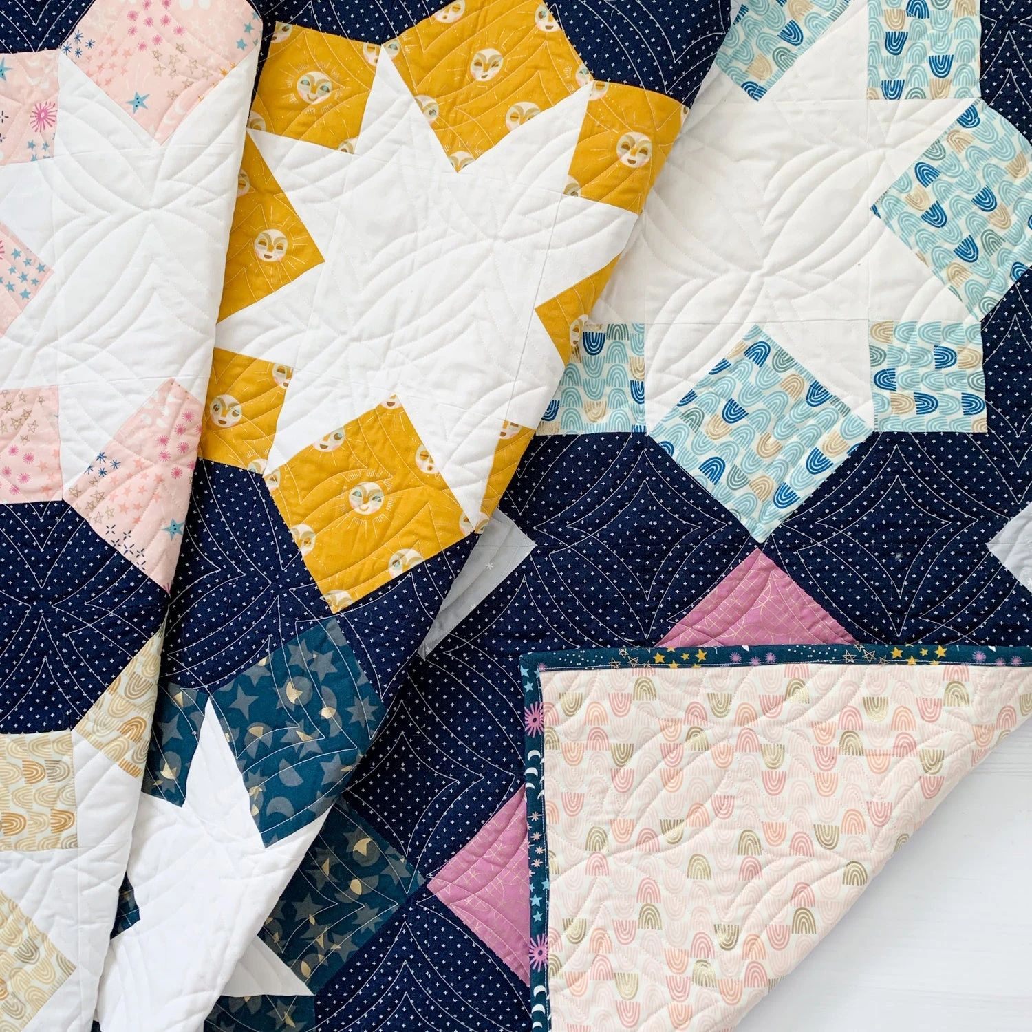 Digital Download - Stellar Mosaic Quilt Pattern 6 Digital Download - Stellar Mosaic Quilt Pattern - Image 4