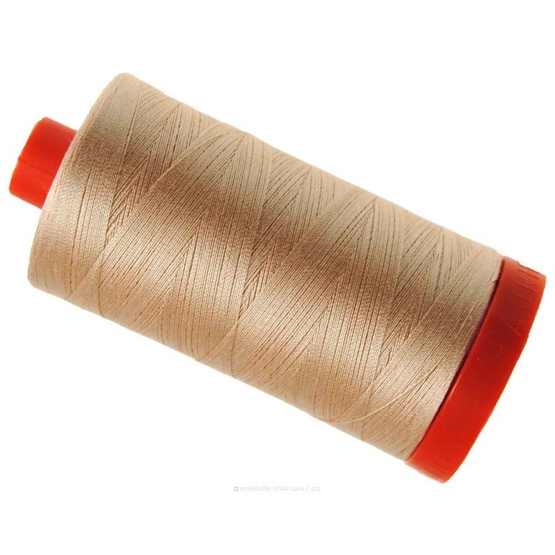 Aurifil 50 WT Cotton Mako Large Spool Thread Shell 3 Aurifil 50 WT Cotton Mako Large Spool Thread Shell