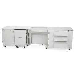 Aussie II Sewing Cabinet - Ash White 12 Aussie II Sewing Cabinet - Ash White -Crafty Haven aussie ii sewing cabinet ash white k8611 arrow sewing 313b28