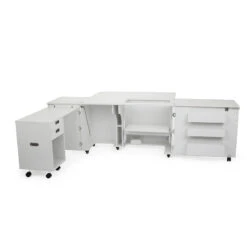 Aussie II Sewing Cabinet - Ash White 11 Aussie II Sewing Cabinet - Ash White -Crafty Haven aussie ii sewing cabinet ash white k8611 arrow sewing 318b7c