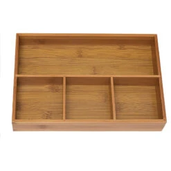 Bamboo Tray Organizer