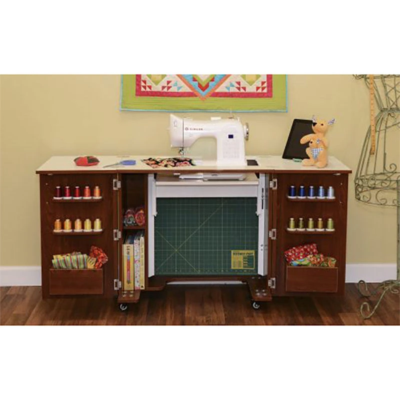 Bandicoot II Sewing Cabinet - Teak 8 Bandicoot II Sewing Cabinet - Teak - Image 6