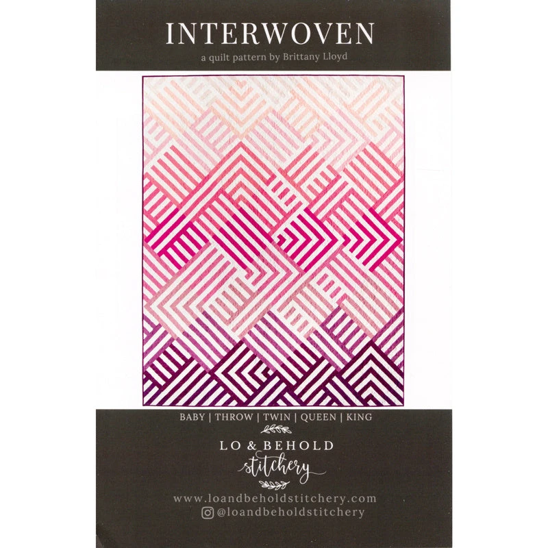 Interwoven Quilt Pattern 3 Interwoven Quilt Pattern