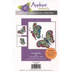 Butterfly Bliss Fusible Appliqué Shapes -Crafty Haven butterfly bliss fusible appliqu shapes 45285257107 urban elementz urban elementz 9972c9 c75e1bc3 fa74 4818 aeab 07bc3db4b05d