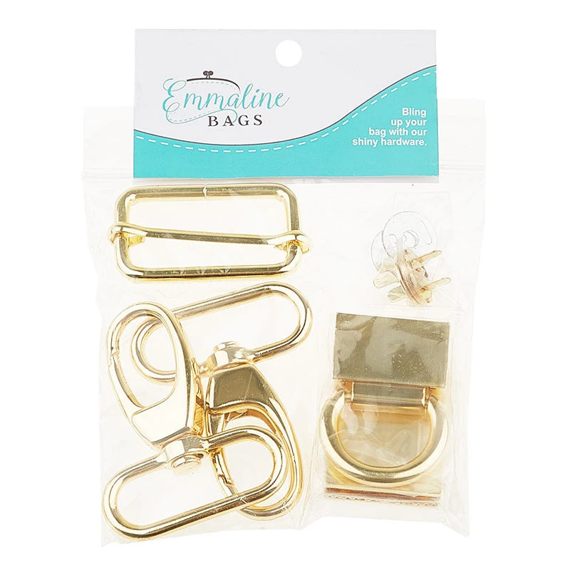 The Double Flip Shoulder Bag Hardware Kit - Gold 4 The Double Flip Shoulder Bag Hardware Kit - Gold - Image 2