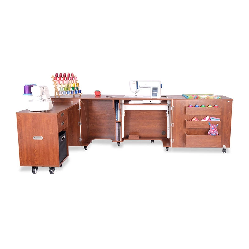 Aussie II Sewing Cabinet - Teak 4 Aussie II Sewing Cabinet - Teak - Image 2