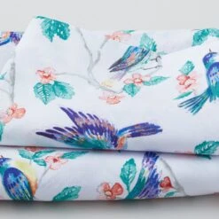 Fanciful Flight - Large Birds All Over Purple 3 Yard Cut