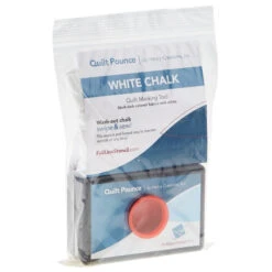 Chalk Quilt Pounce White