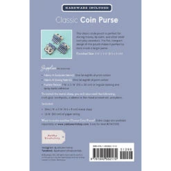 Classic Coin Purse Kit 11 Classic Coin Purse Kit -Crafty Haven classic coin purse kit zw2170 zakka workshop zakka workshop 84479a